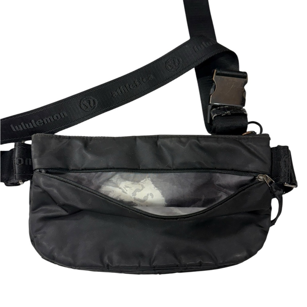 AC11 Lululemon Black Free Spirit Bag Belt Bag/Crossbody - Picture 7 of 15